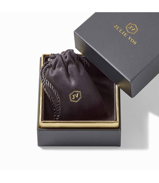 Julie Vos Solara Spiral Earring