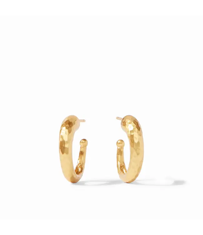 Julie Voss Hammered Hoops