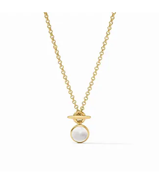 Julie Vos Solara Solitaire Necklace