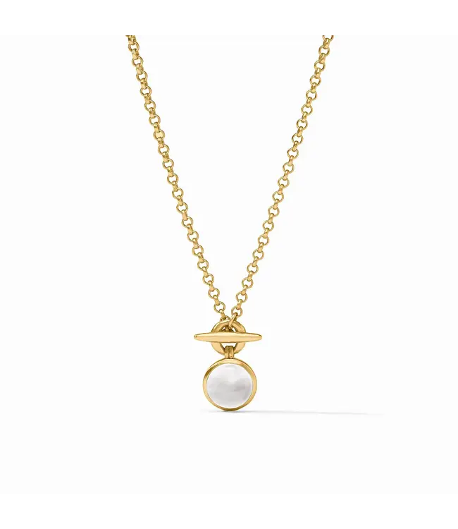 Julie Vos Solara Solitaire Necklace