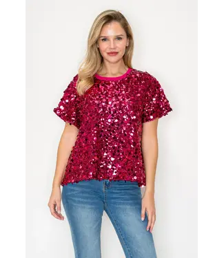 Joh Jeovanny Sequin Top