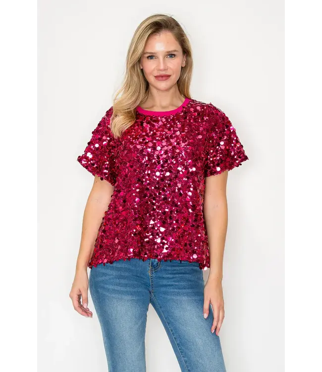 Joh Jeovanny Sequin Top