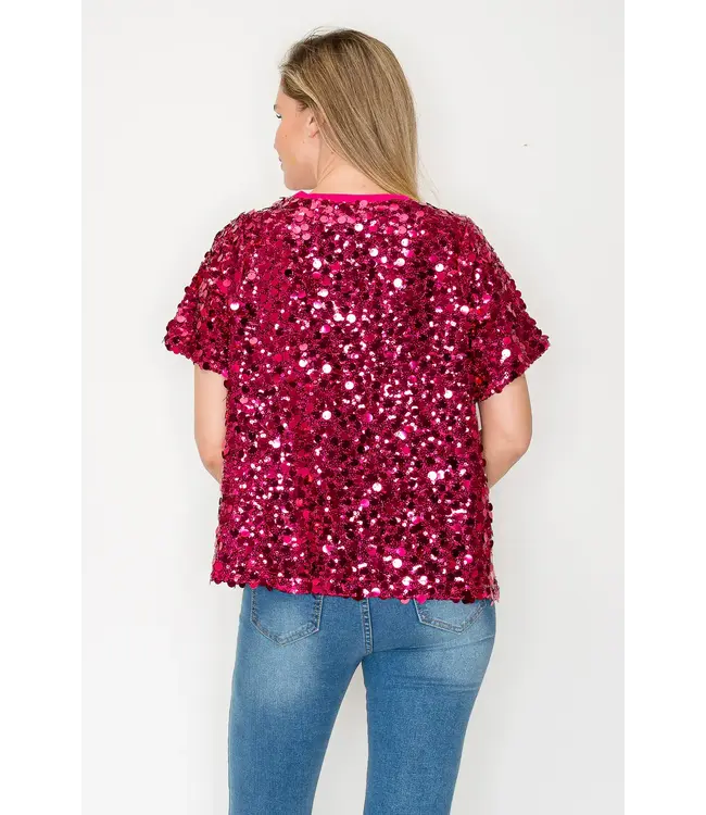 Joh Jeovanny Sequin Top