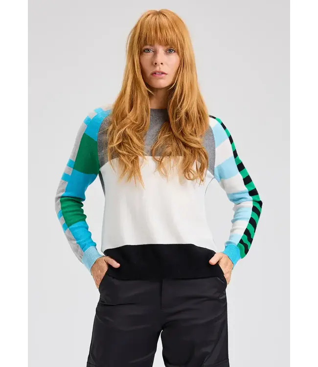 Zaket & Plover Color Block Sweater