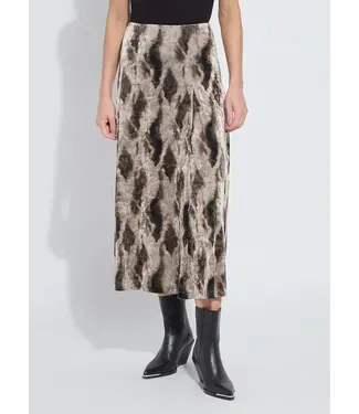 Lysse Dominique St Velvet Pleated Skirt