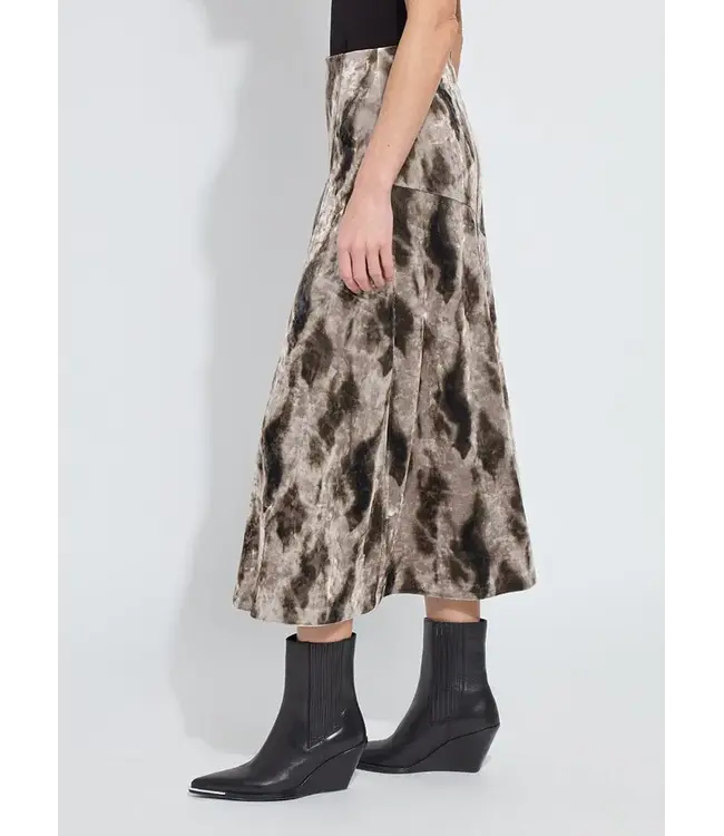 Lysse Dominique St Velvet Pleated Skirt