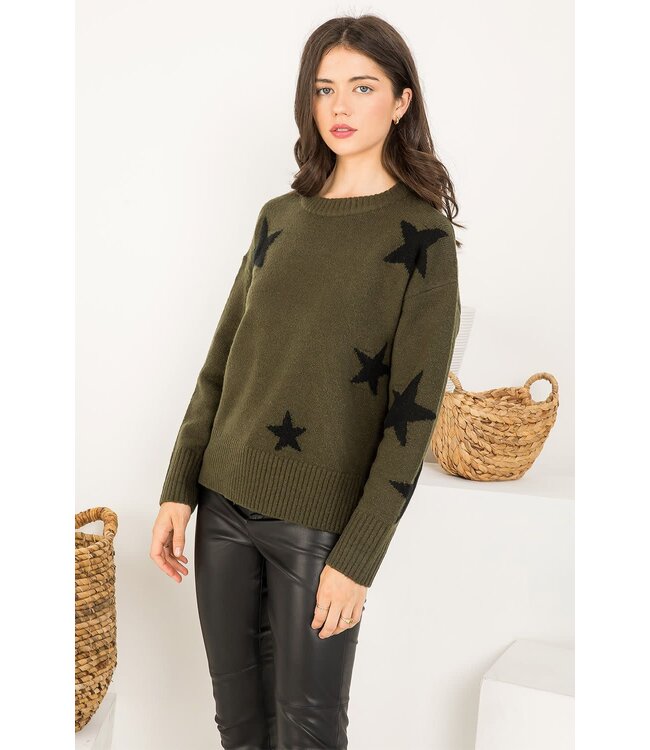THML Knit Star Sweater