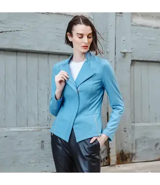 Clara Sunwoo Liquid Leather Signature Jacket