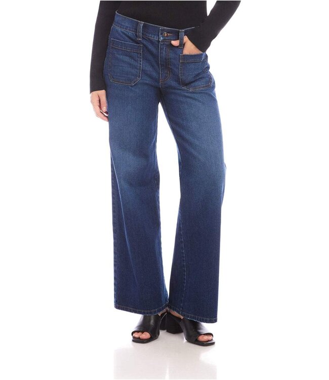 Karen Kane Lauren Patch Pocket Jeans