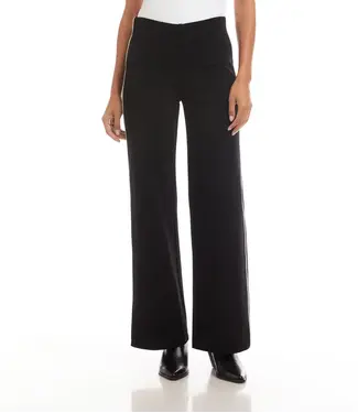 Karen Kane Contrast Piped Wide-Leg Pants