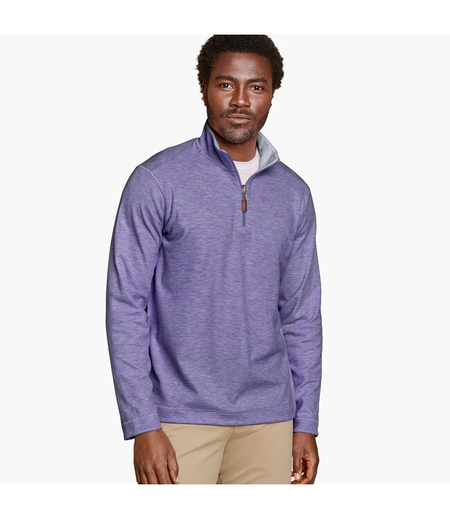 Johnston & Murphy Icon Reversible Solid Quarter Zip