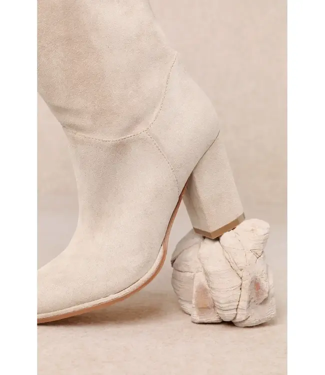 Miracle Miles Fynn Classic Stacked Heel Knee-High Boot