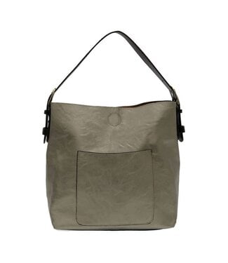 Joy Susan Hobo Black Handle Handbag