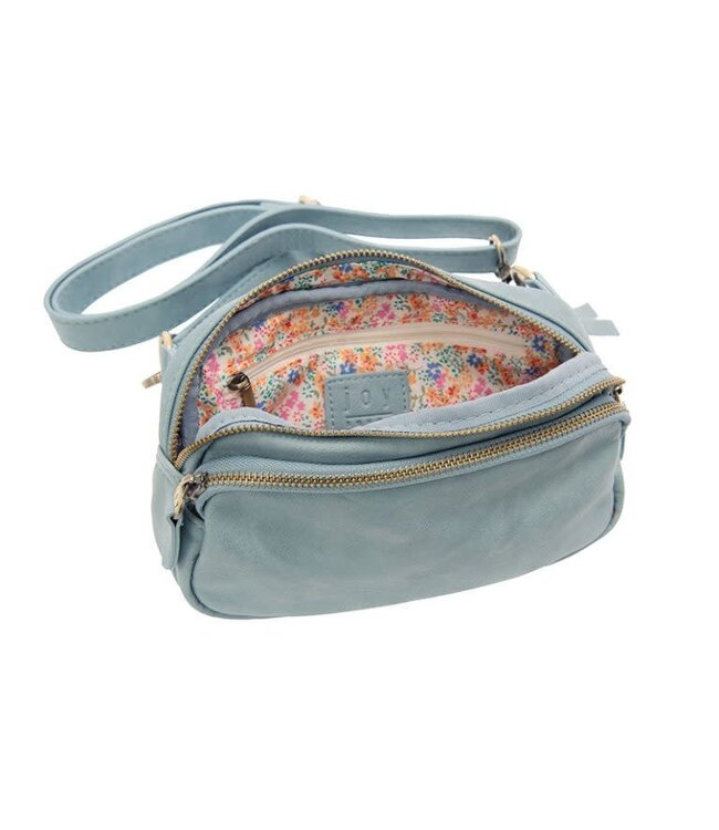 Joy Susan Kylie Double Zip Sling/Belt Bag