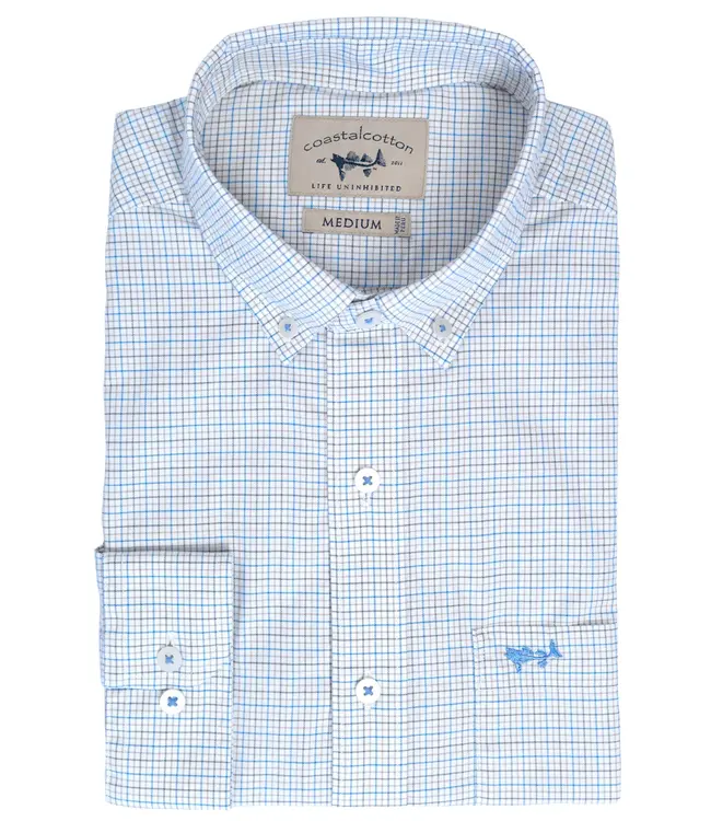 Coastal Cotton Cotton Stretch Woven Shirt