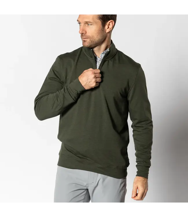 Duck Head LS Dunmore Performance 1/4 Zip Pullover