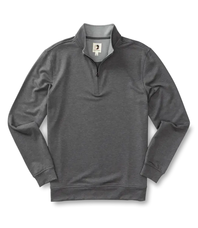 Duck Head LS Dunmore Performance 1/4 Zip Pullover