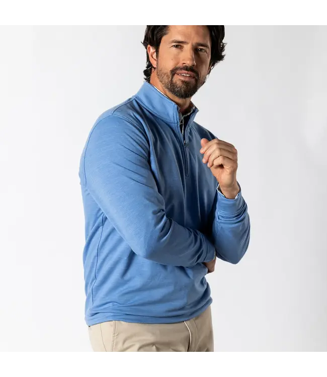 Duck Head LS Dunmore Performance 1/4 Zip Pullover