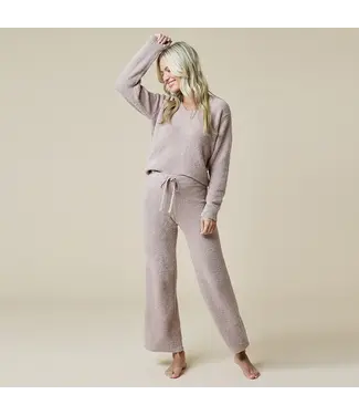 Softies Solid Marshmallow V-Neck Lounge Set