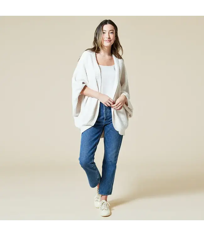 Softies Solid Marshmallow Shrug