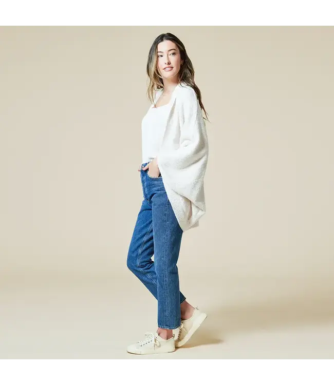 Softies Solid Marshmallow Shrug