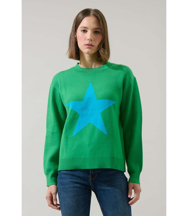 Sugarlips Tavi Star Pull Over Sweater
