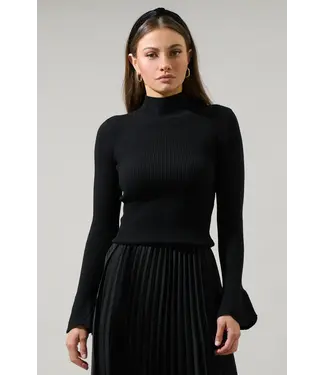 Sugarlips Malvern Bay Mock Neck Sweater