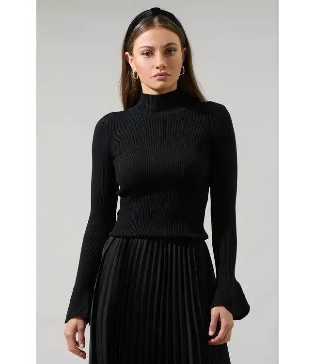 Sugarlips Malvern Bay Mock Neck Sweater