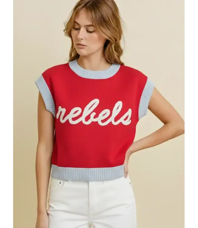 Cloud Ten Rebels Game Day Knit Sweater