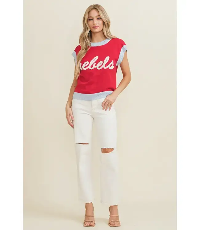 Cloud Ten Rebels Game Day Knit Sweater