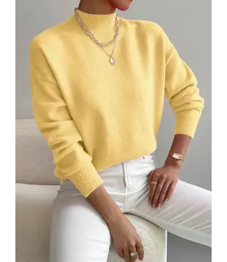 Emberloom L/S Mock Neck Knit Sweater