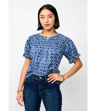 Ivy Jane Smocked Neck Top