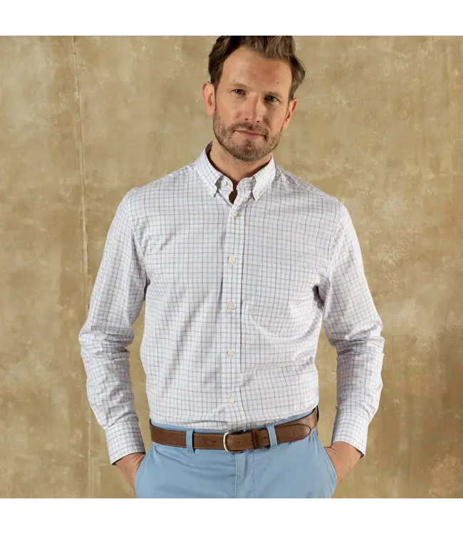 Duck Head Ashland Plaid Cotton Oxford Sport Shirt