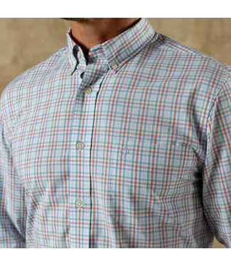 Duck Head Brody Plaid Performance Poplin Sport Shirt