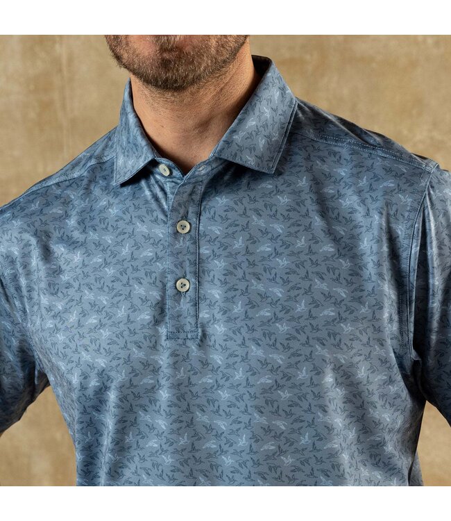Duck Head Wingbeat Long Drive Performance Polo