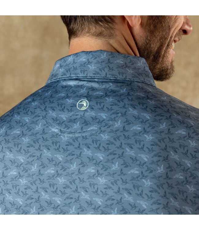 Duck Head Wingbeat Long Drive Performance Polo