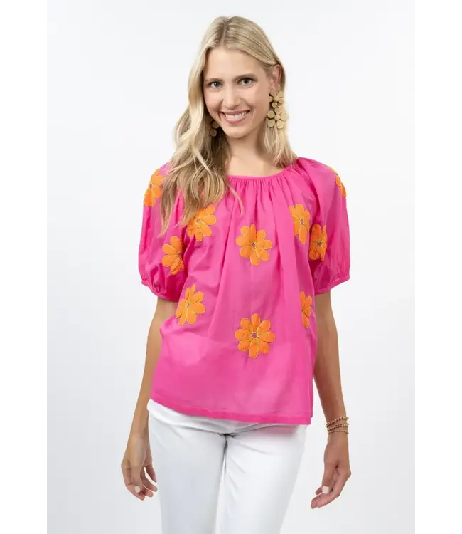 Ivy Jane Daisy Applique Top