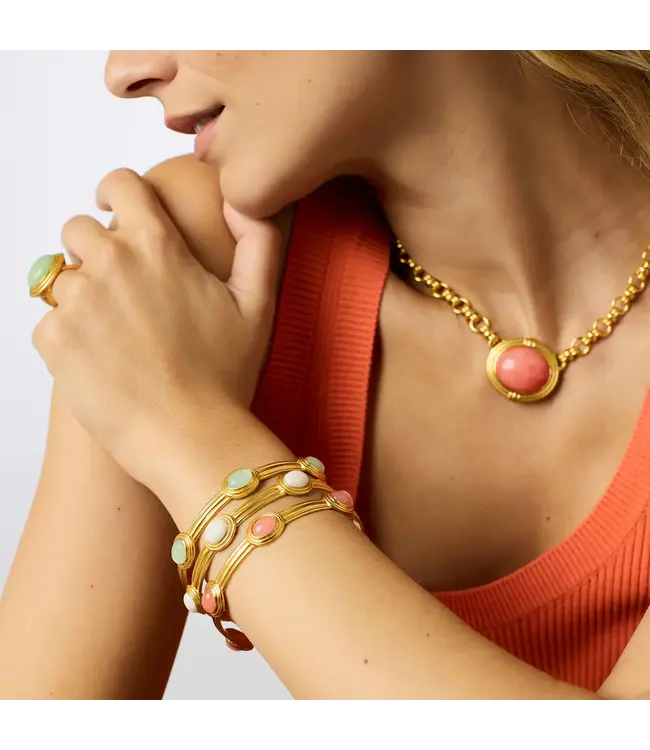 Julie Vos Portofino Stone Bangle