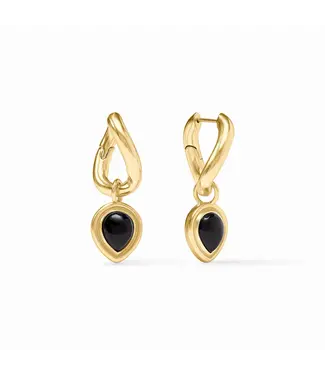 Julie Vos Dolce Hoop & Charm Earring