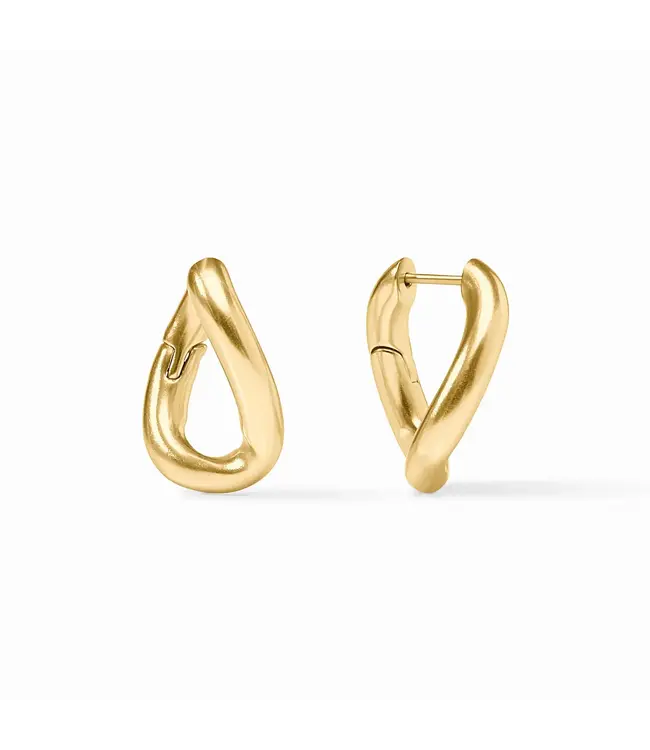 Julie Vos Dolce Hoop & Charm Earring
