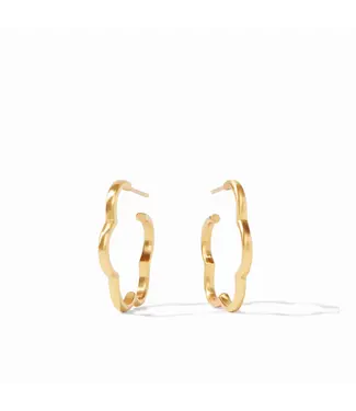 Julie Vos Gardenia Hoop Earrings