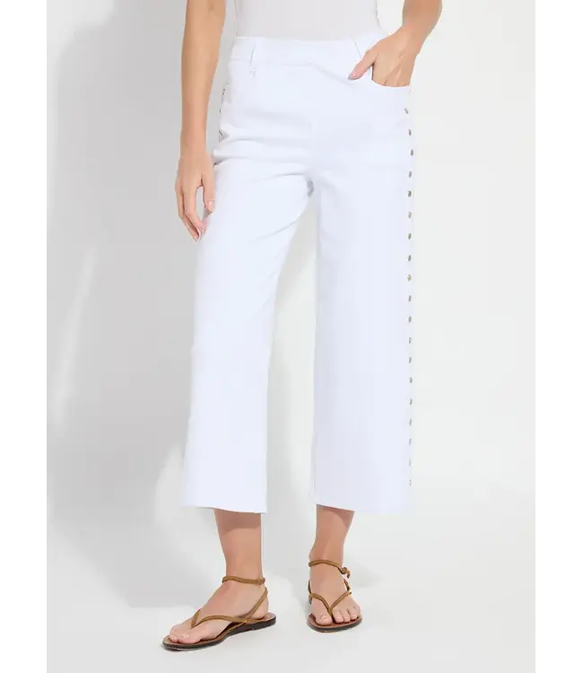 Lysse Willa Scallop Studded Crop Denim