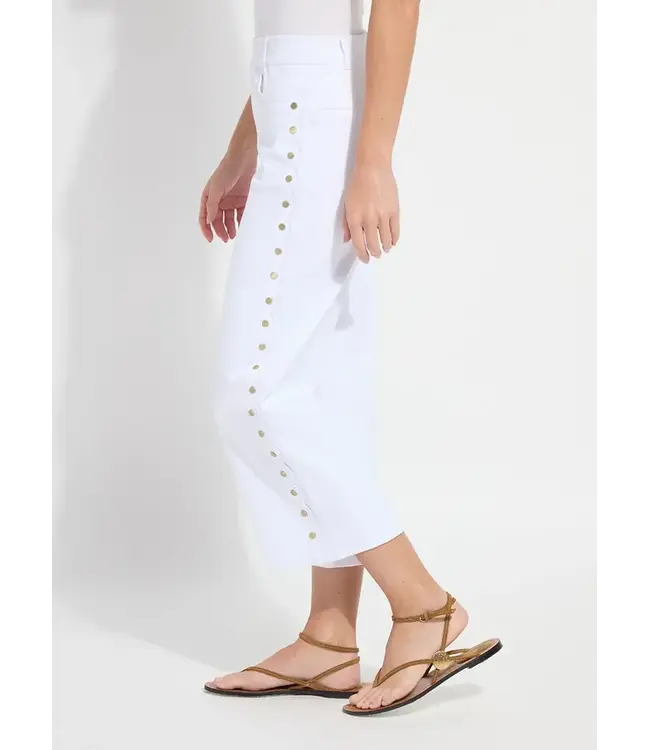 Lysse Willa Scallop Studded Crop Denim