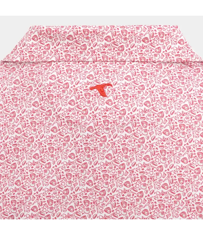 GenTeal Ole Miss Fastball Printed Performance Polo