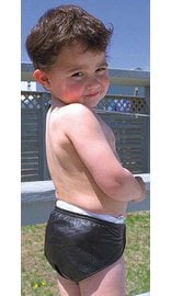 Jamin Leather® Genuine Leather Diaper Cover #A604DC