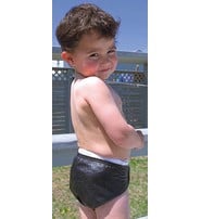 Jamin Leather® Genuine Leather Diaper Cover #A604DC