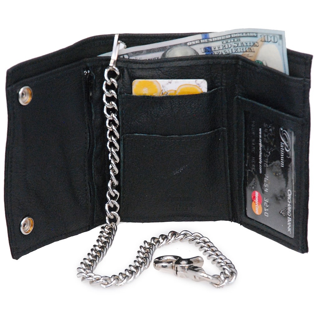 Woven Brass Men's Wallet Chain - Men's Wallet Chains