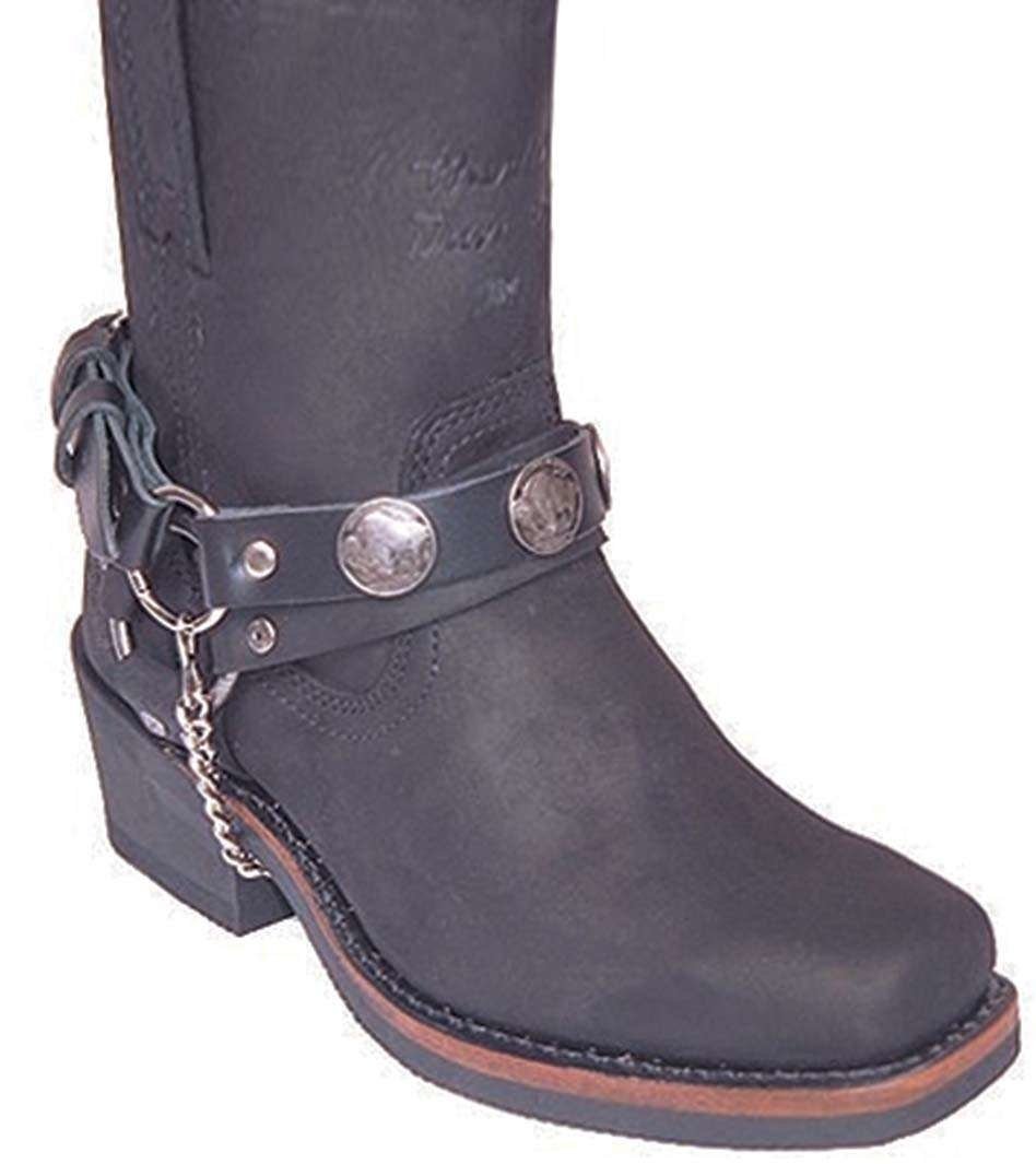 Buffalo Nickel Boot Straps #BS101BN - Jamin Leather®