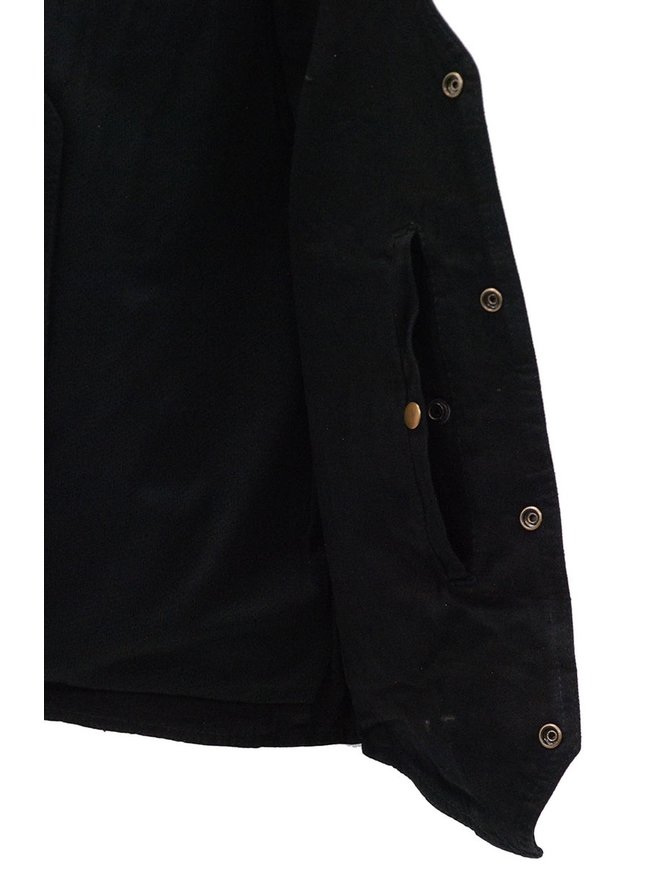 Black Denim Vest w/Large Inside Pockets #VMC42700K - Jamin Leather®