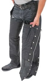 Jamin Leather Heavy Weight Pocket Chaps w/Removable Quilted Linings #C7144PZK